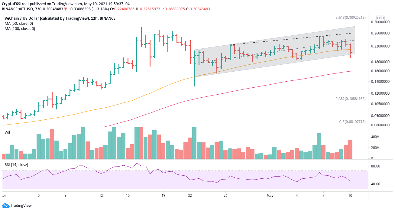 VET/USD 12-hour chart