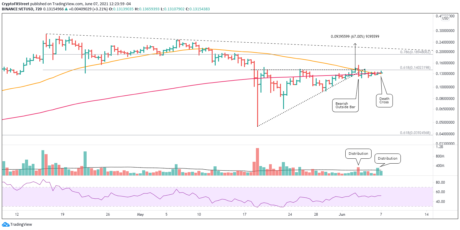 VET/USD 12-hour chart