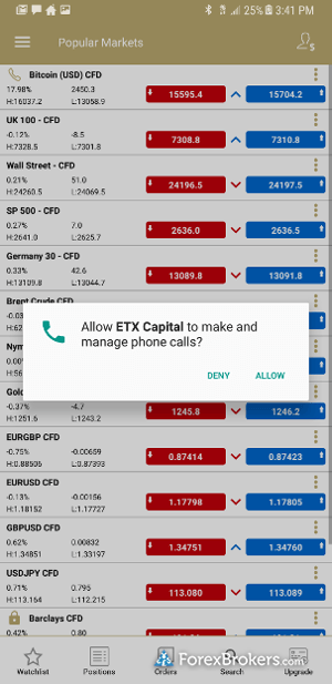 ETX Capital mobile voice-broking