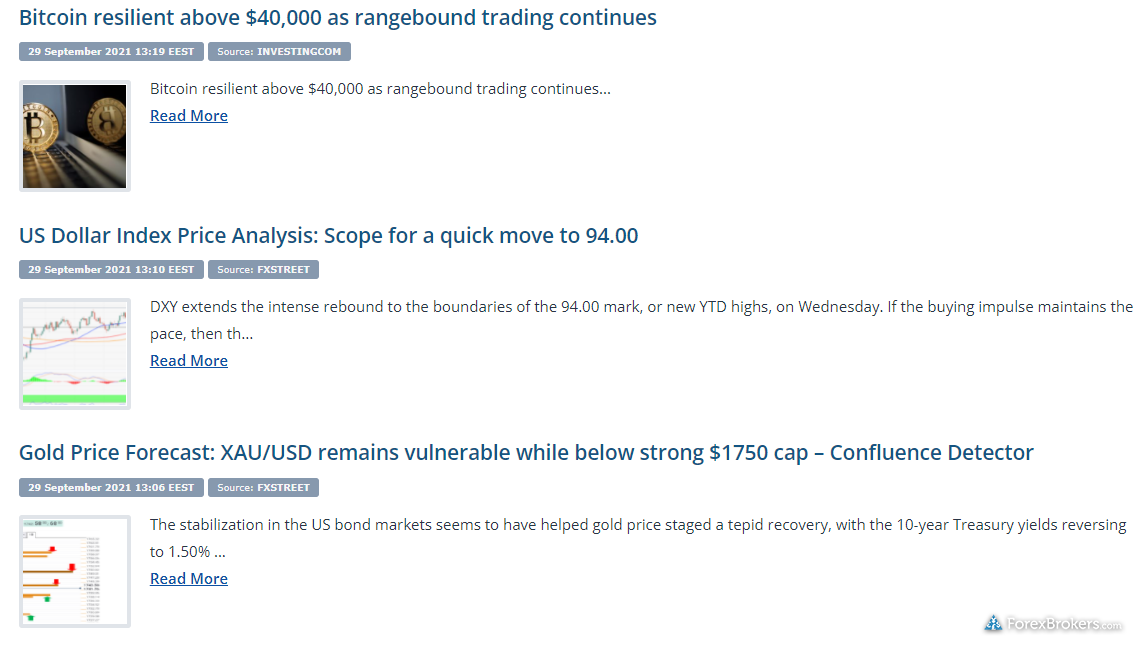 FXCM research daily market analysis articles
