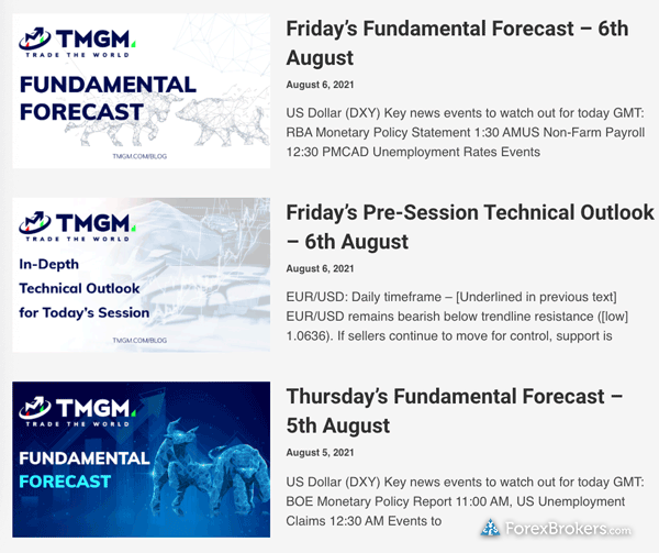 TMGM research daily market commentary