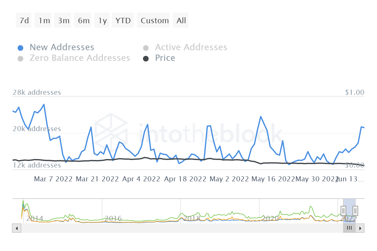 DOGE new addresses 