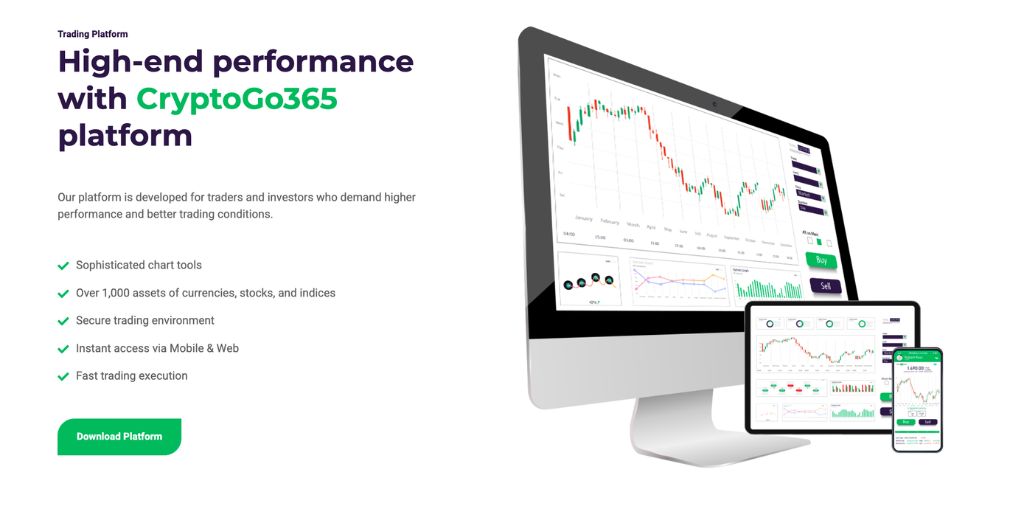 CryptoGo365 Trading Software